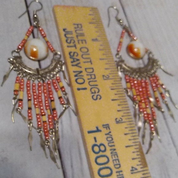 Nwt Beaded Earrings - Picture 6 of 6